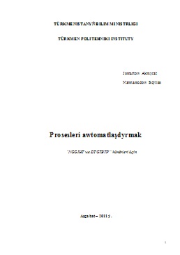 Prosesleri awtomatlaşdyrmak